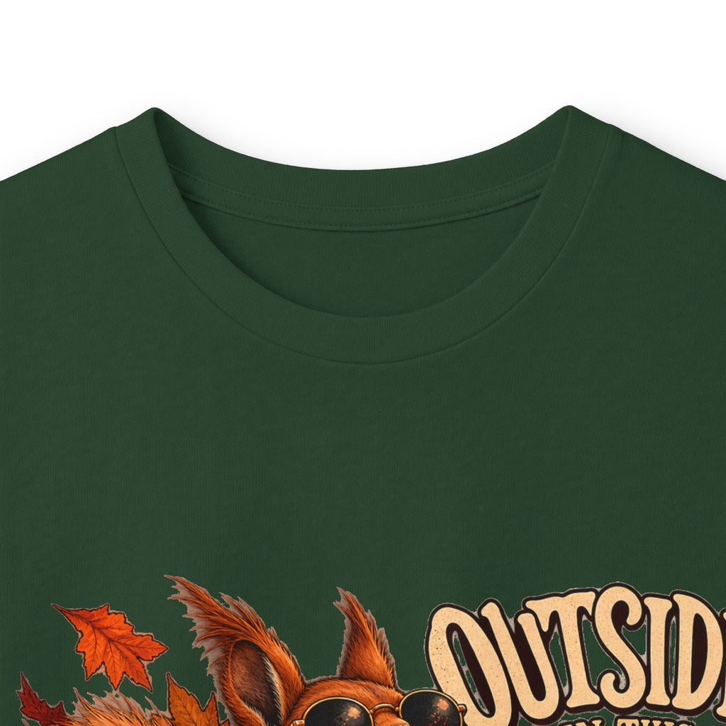 Outside Economy Squirrel Autumn Long Sleeve Tee