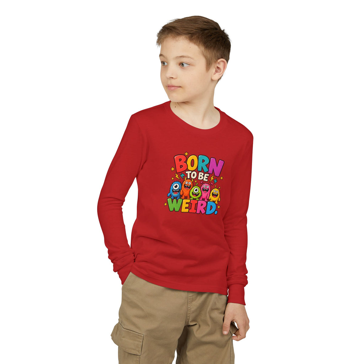 Born to Be Weird Youth Long Sleeve Tee