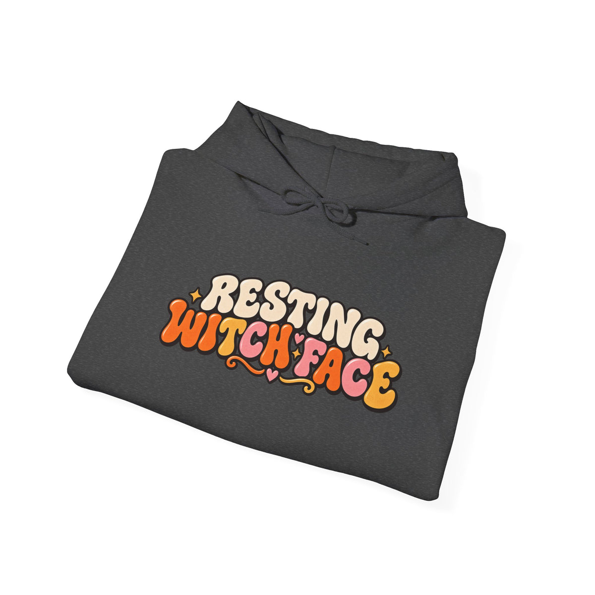 Resting Witch Face Halloween Hoodie