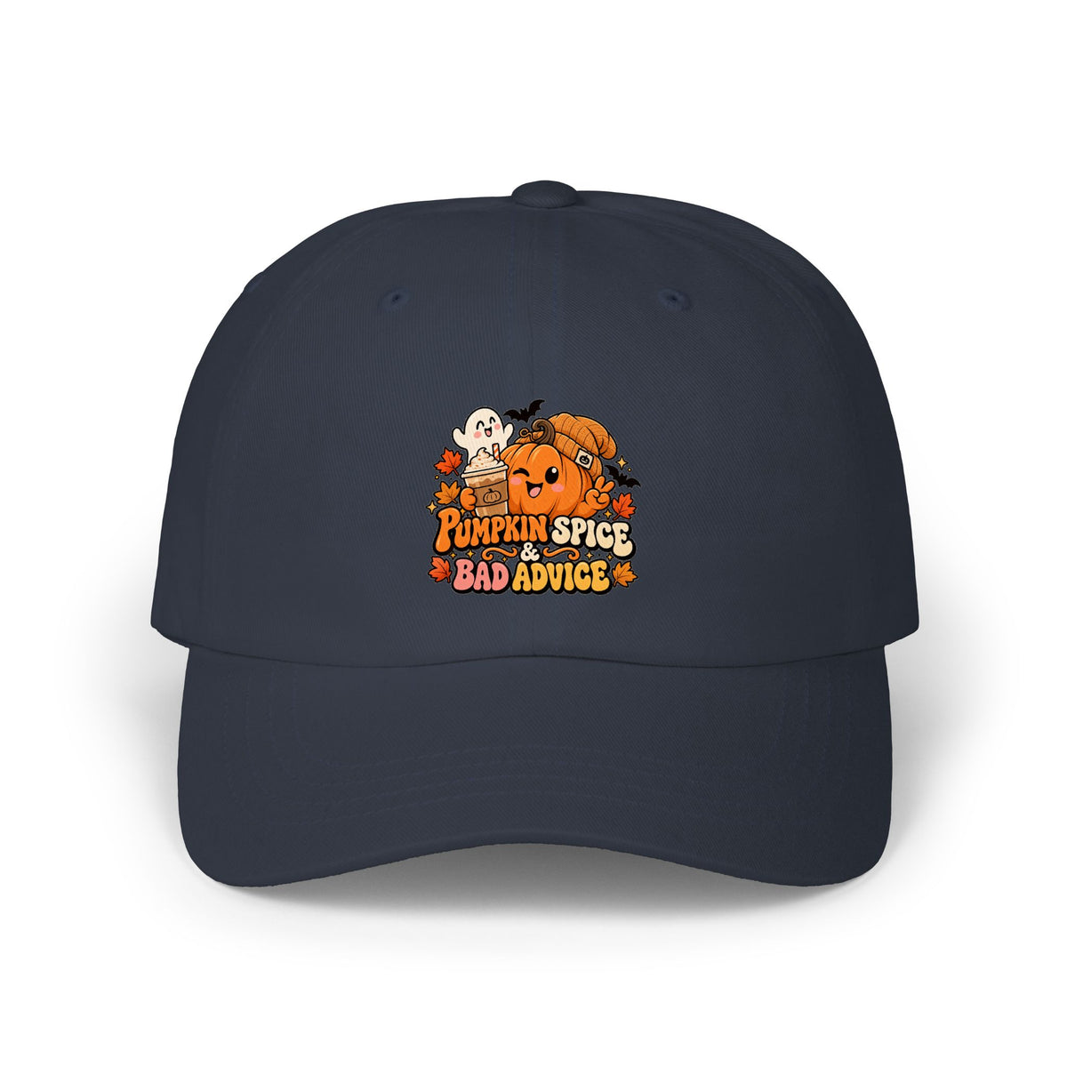 Pumpkin Spice Bad Advice Dad Cap