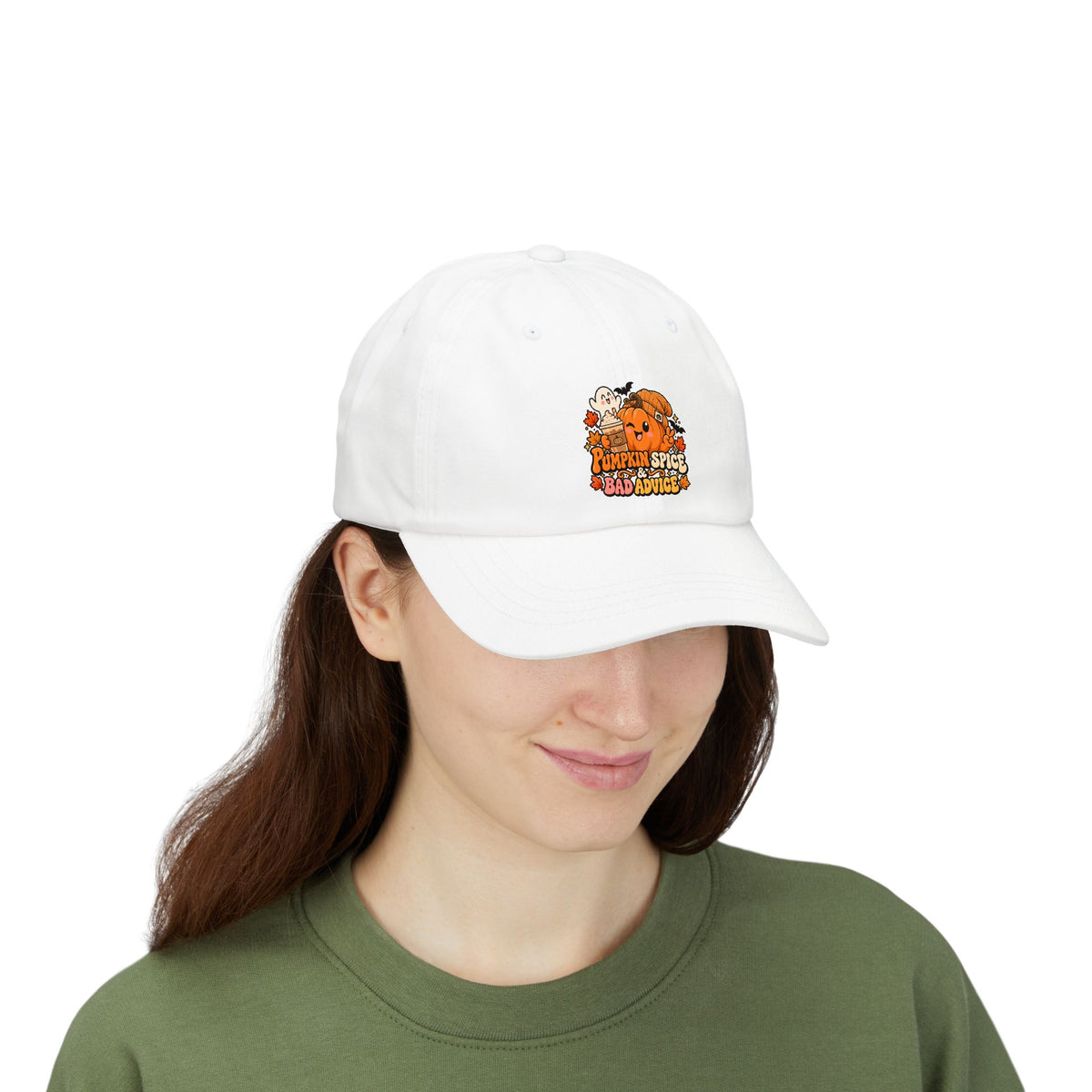 Pumpkin Spice Bad Advice Dad Cap