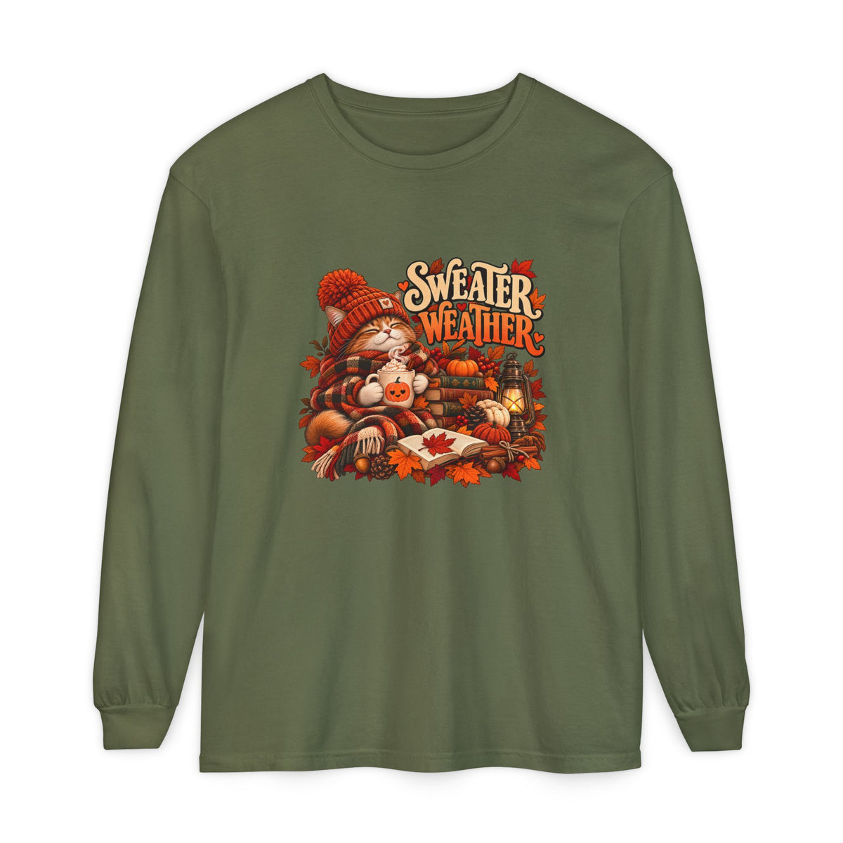 Sweater Weather Bear Long Sleeve T-Shirt